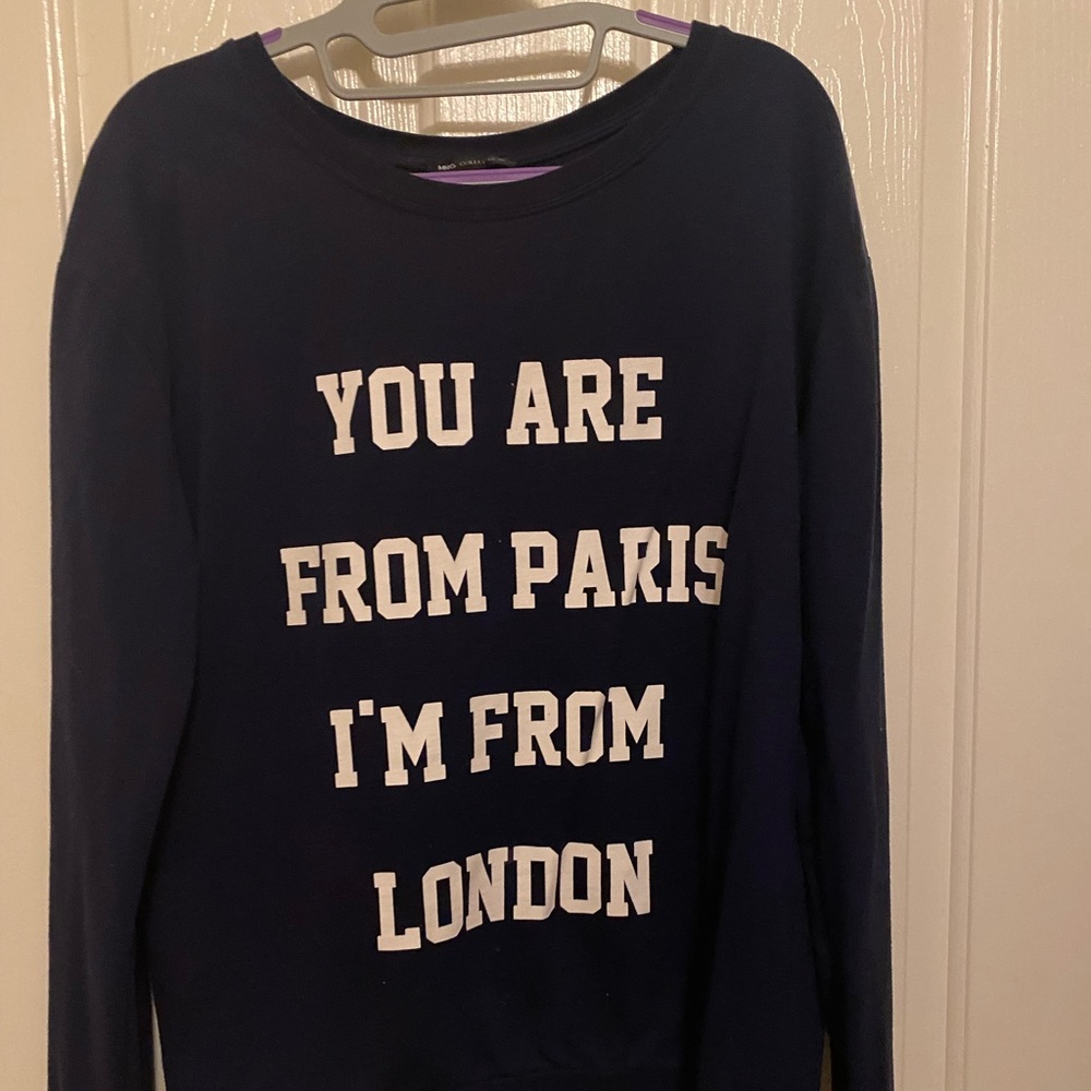 MNG Collection Navy Blue Pullover